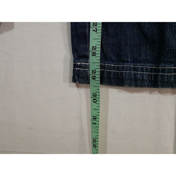 RVT Jeans Womens Size 9/10 Y2K VTG Straight Leg Metallic Glitter Hong Kong - Picture 8 of 14